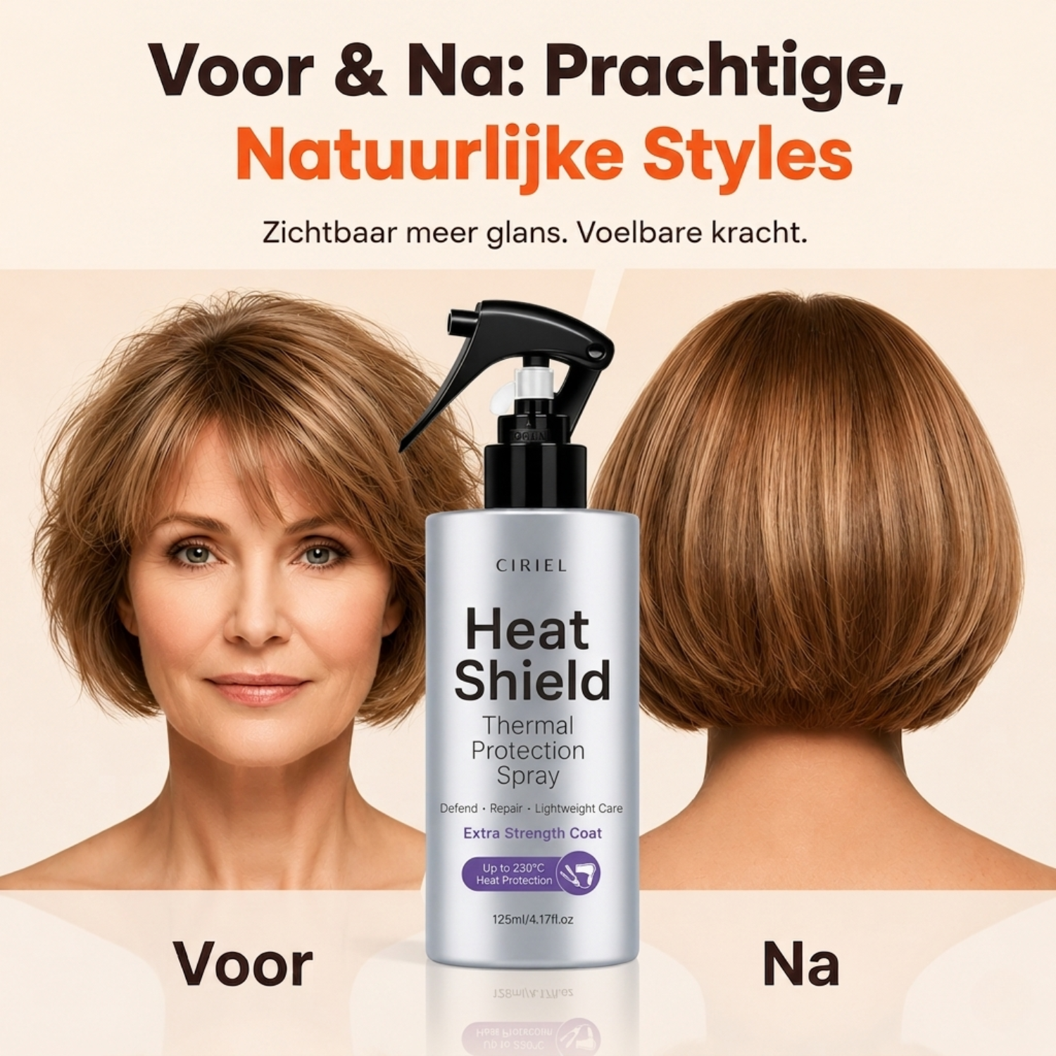 Spray protecteur de chaleur