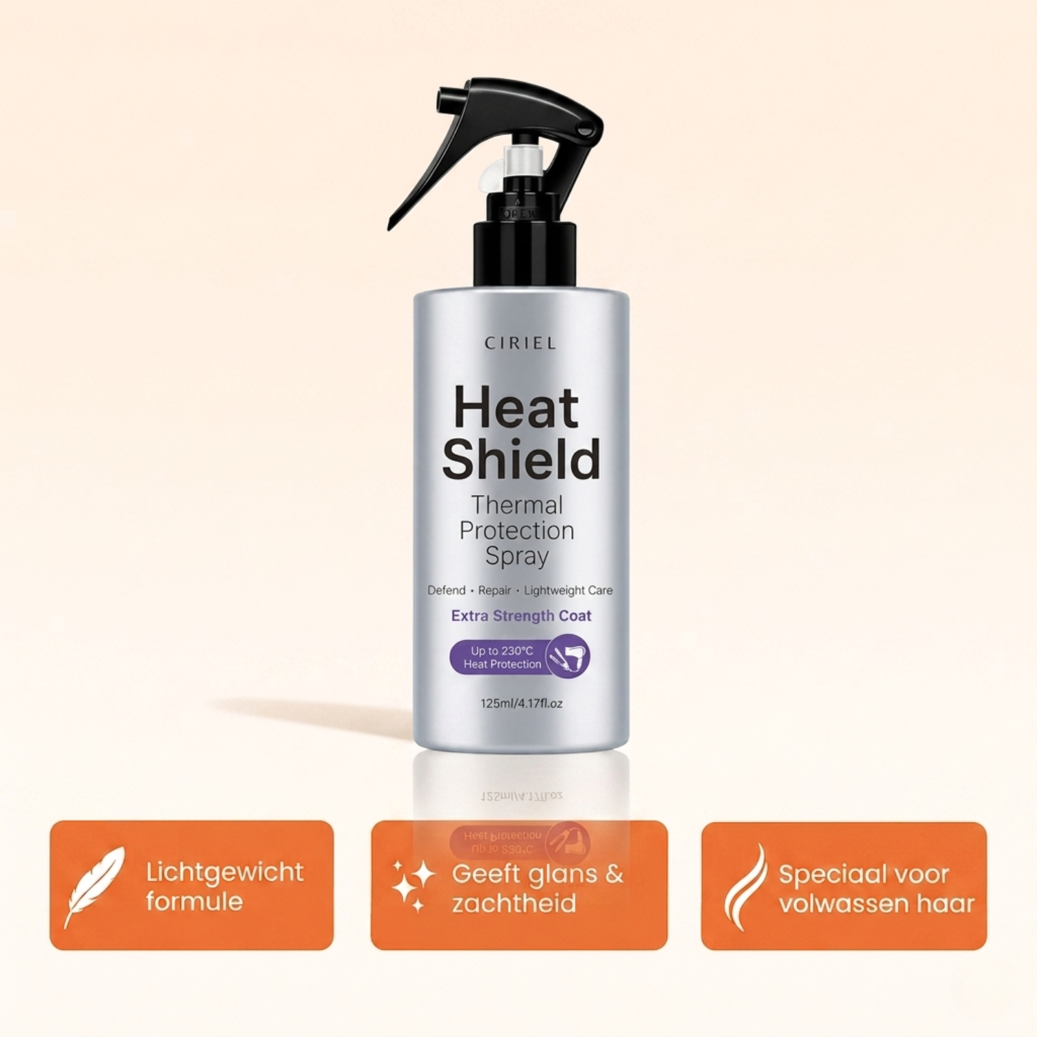 Spray protecteur de chaleur
