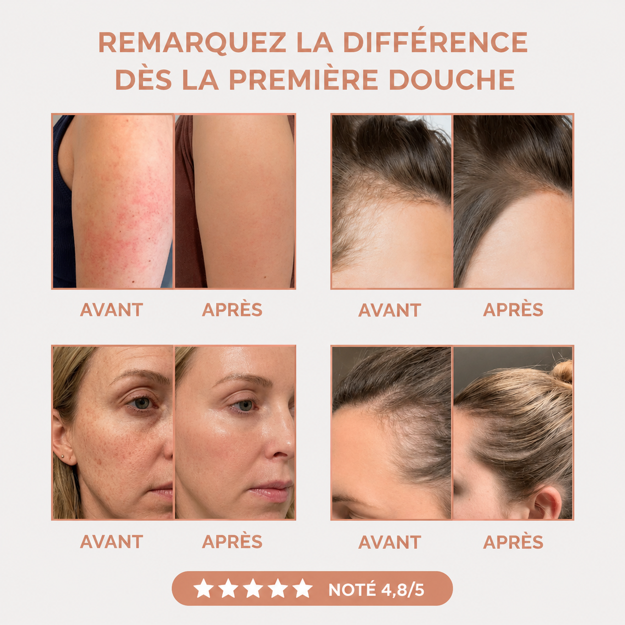 Transformez vos cheveux, votre peau et votre douche avec Soleya
