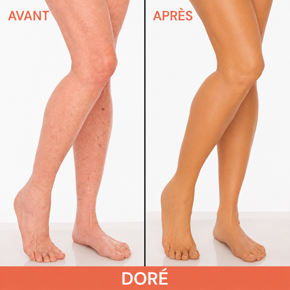 Crème bronzante pour le corps