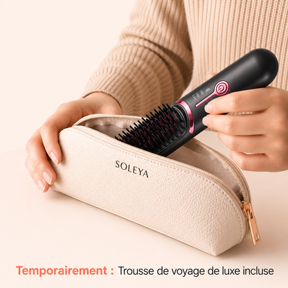 Soleya AirBrush™ Pro | Brosse coiffante sans fil