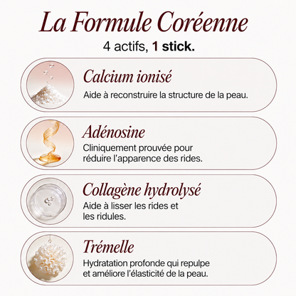 Stick Anti-Âge au Calcium & Collagène