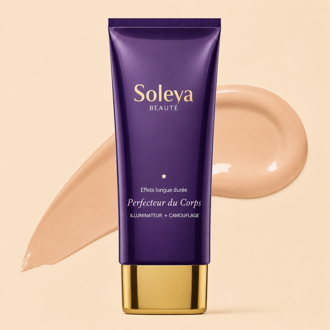 Crème bronzante pour le corps