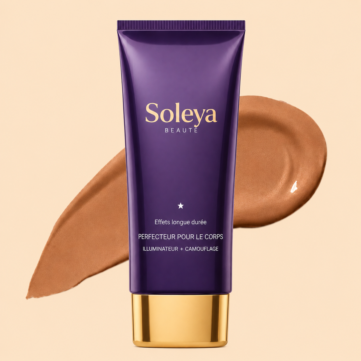 Crème bronzante pour le corps