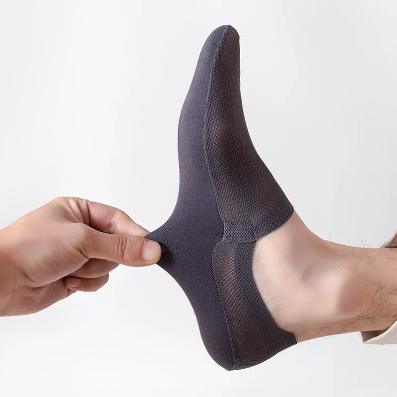 Chaussettes invisibles respirantes antidérapantes