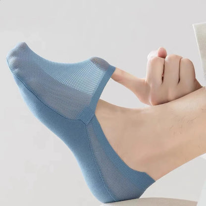 Chaussettes invisibles respirantes antidérapantes