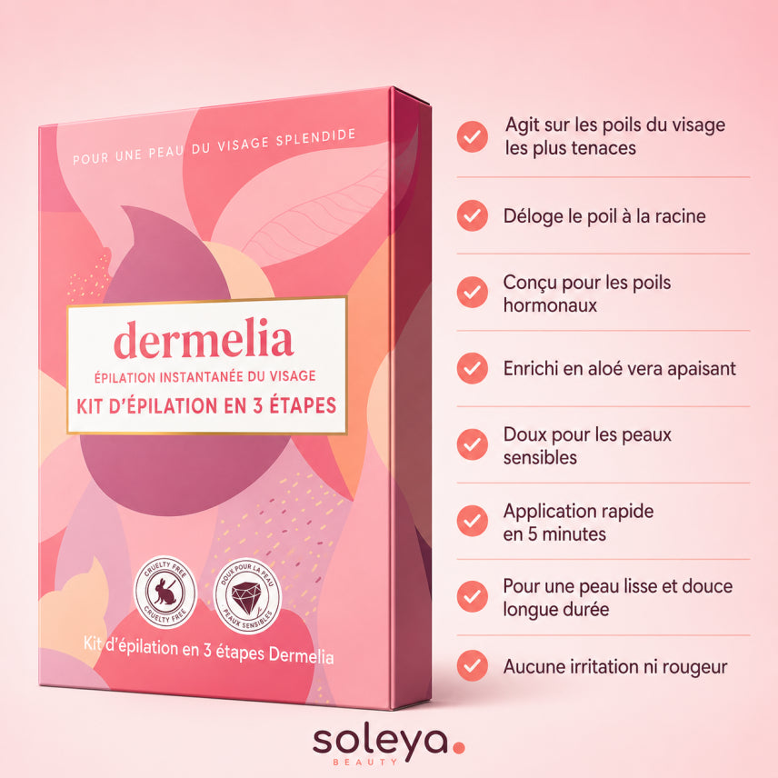 Soleya - Coffret complet d'épilation
