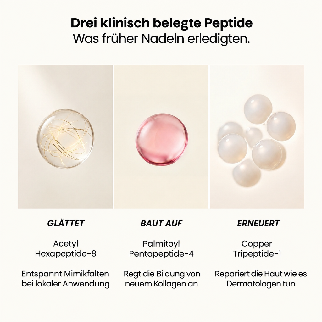 Drei klinisch belegte Peptide