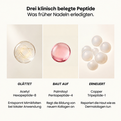 Drei klinisch belegte Peptide