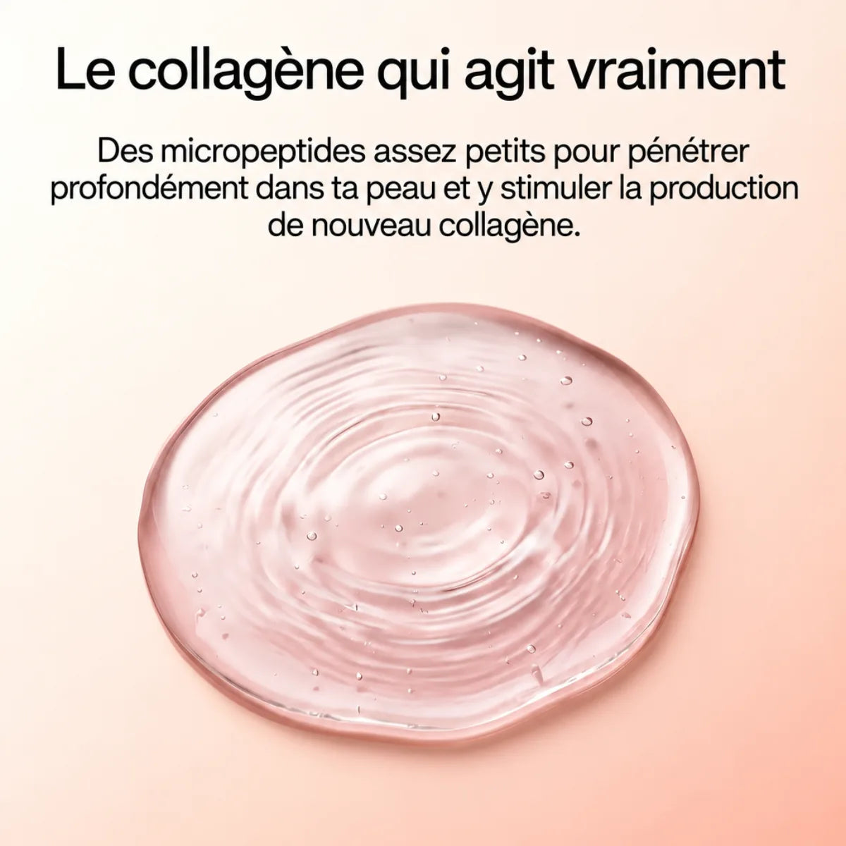 Le collagène qui agit vraiment